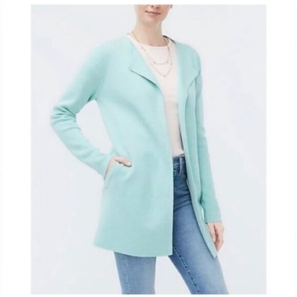 J. Crew Vanessa Sweater Jacket Large - Picture 1 of 7